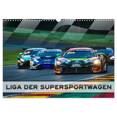 Liga der Supersportwagen (Wandkalender 2026 DIN A3 quer), CALVENDO Monatskalender