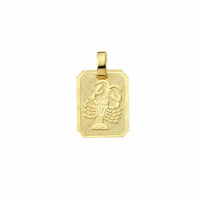 Sternzeichenanhänger ADELIA´S "Sternzeichen Anhänger Krebs 333 Gold ( 8K )", gold, Schmuckanhänger, Damen, Krebs, Gold, Goldanhänger Krebs