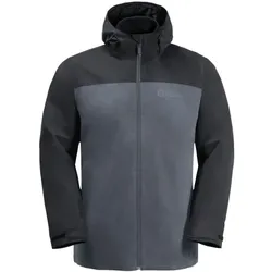 Jack Wolfskin Herren Taubenberg 3in1 Jacke - XXL - phantom