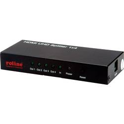 ROLINE 4K HDMI Video-Splitter, 4fach 14.01.3586