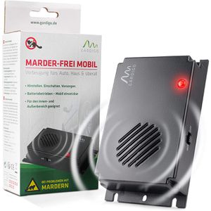 Gardigo Marderschreck Marder-Frei Mobil, Reichweite 40m², Batterie, Schall