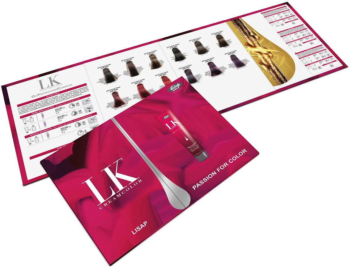 Lisap LK Cream Color Oil Protection Complex Farbkarte