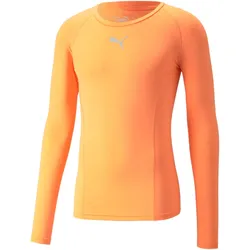 PUMA LIGA Baselayer langarm Funktionsshirt Herren 56 - neon citrus XXL
