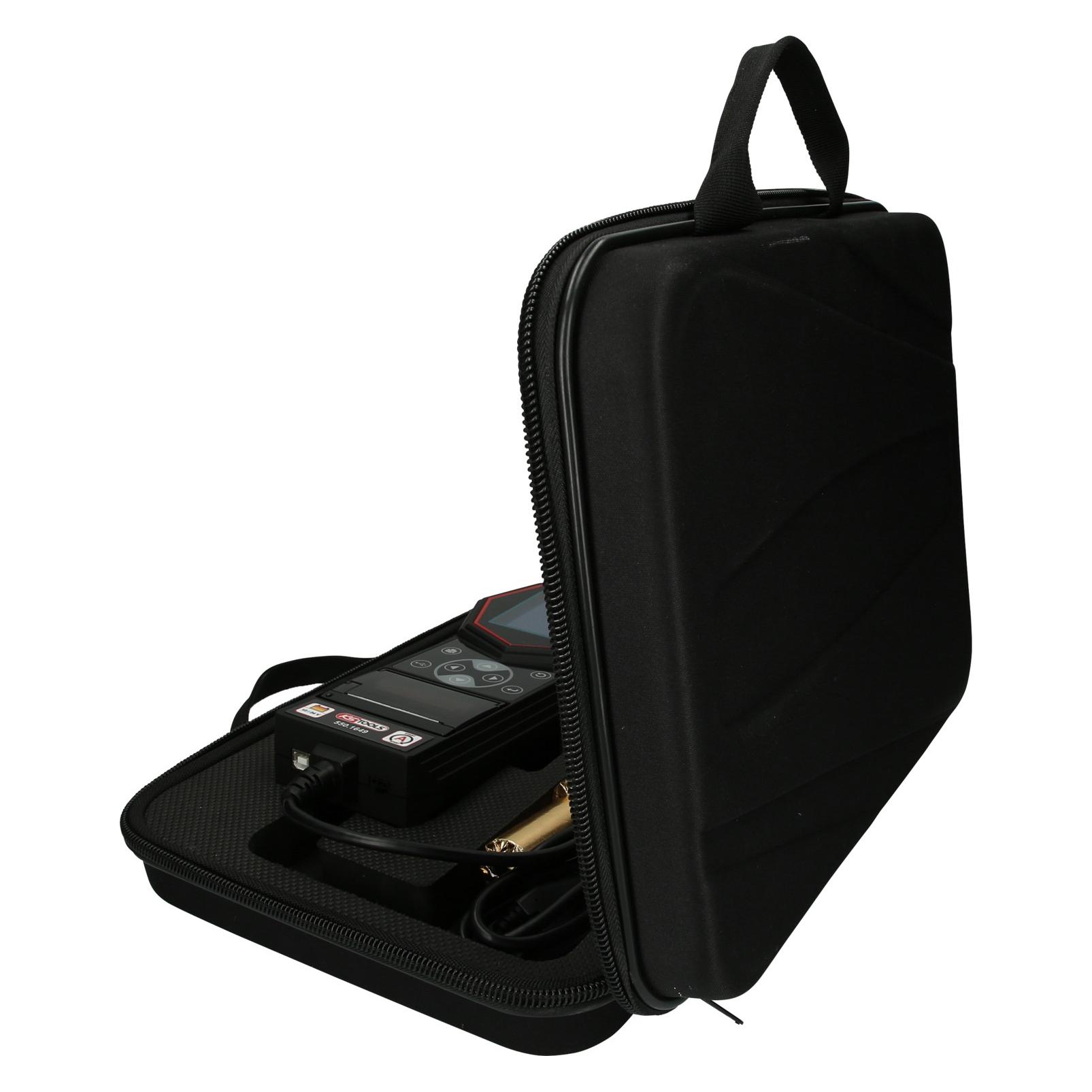KS Tools 12V / 24V Digital-Batterie- und Ladesystemtester mit integriertem Drucker (550.1649)