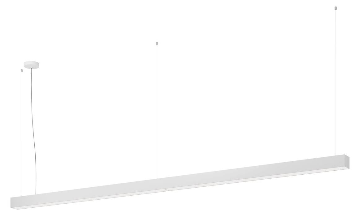 Eglo LED-pendellamp, rechthoekig, wit, 32W, 3000K, L 1414 mm