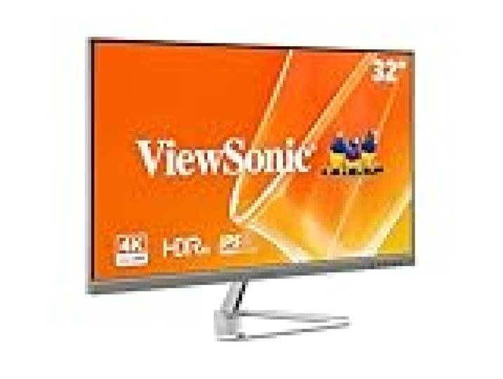 ViewSonic VX3276-4K-MHD Moniteur IPS 32 4K, 4ms, HDMI, DisplayPort, Mini DisplayPort, Haut-parleurs, Noir