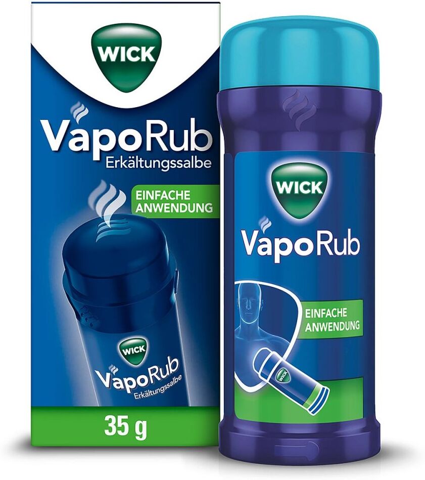 Wick Vaporub Erkältungssalbe im Applikator
