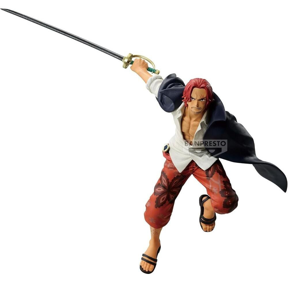 Banpresto Battle Record Collection One Piece Shanks figuur, 17 cm