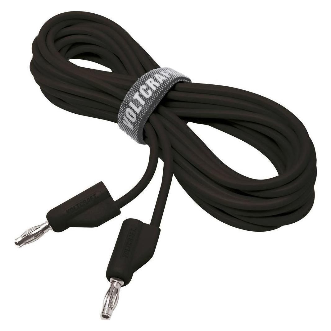 Voltcraft Hochflexible Messleitungen MSB-300 30 V/AC, 60 V/DC 10 A (MSB-300-5-SW)