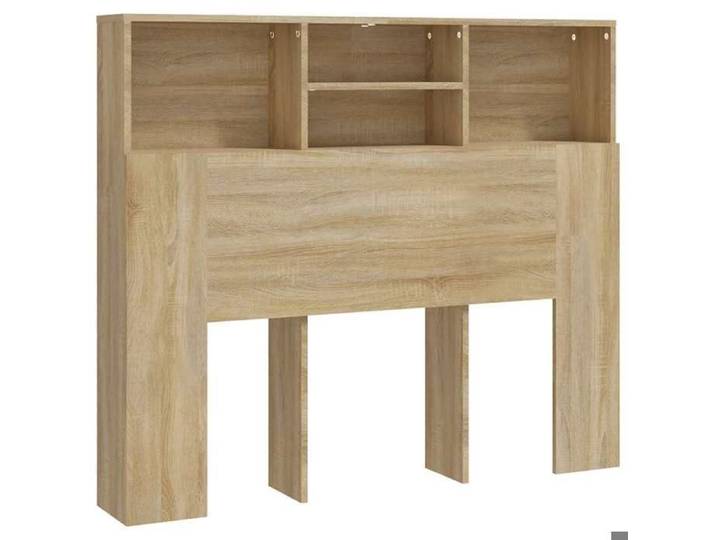 Promo 2026  Armoire de tête de lit pour Lit 2 personnes - Armoire de tête de lit Chêne sonoma 120x19x103 5cm 5672316