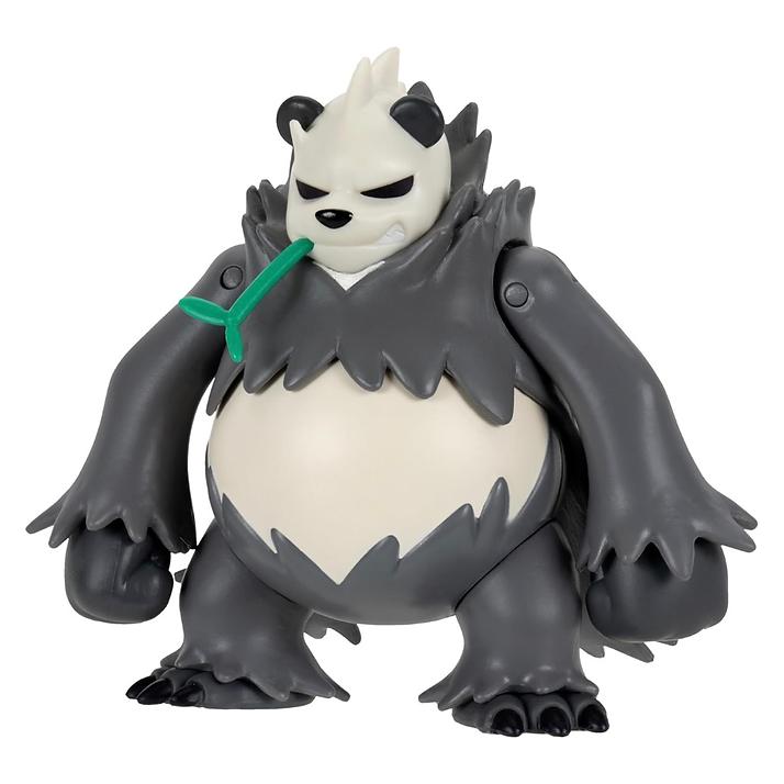 Jazwares Pokémon Pangoro Battle Feature Figure - 4.5-Inch Pangoro Battle Ready Figure with Punch attack (PKW4079)