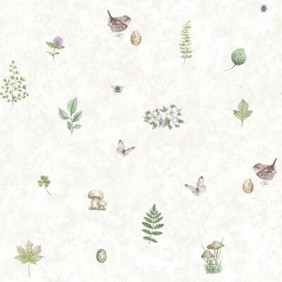 Galerie Wallcoverings Just Kitchens Meadow Spot Vinyl on Non-woven Matte Wallpaper Roll
