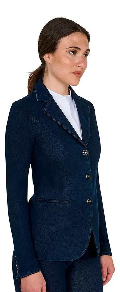 Equestro Elegance Damenjacke Blau S Frau Blau S