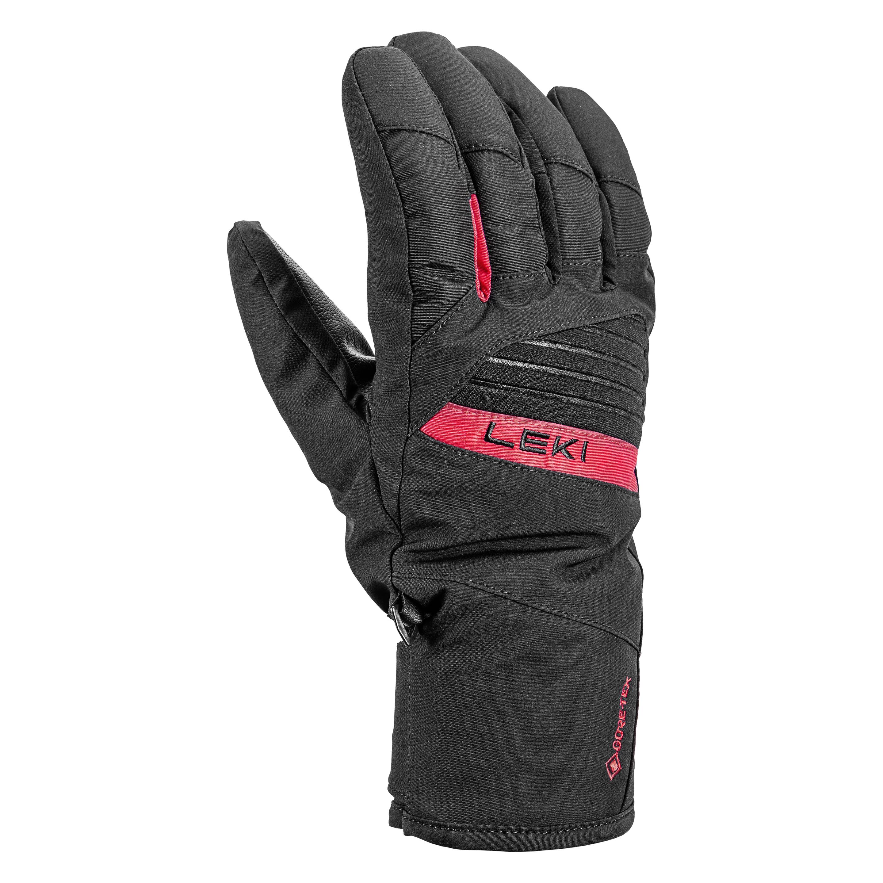 Leki LE RĘK Space GTX black red 7.5 (7.5) (40382601)