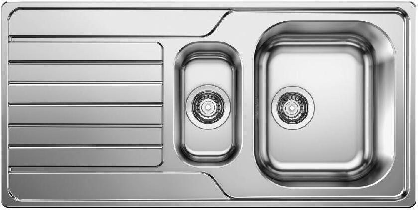 Blanco Dinas 6 - Spüle, 1000x500 mm, gebürsteter Edelstahl 523375