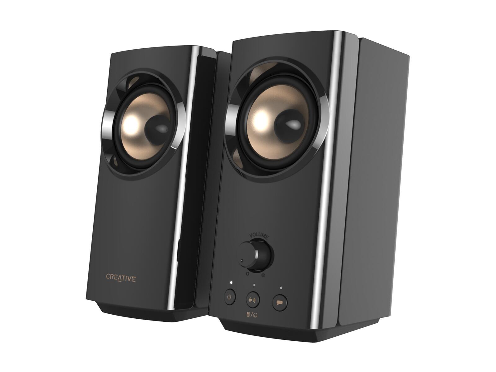 Creative Labs Creative T60 - Lautsprecher - für PC - kabellos - Bluetooth - 30 Watt (Gesamt) 51MF1705AA001