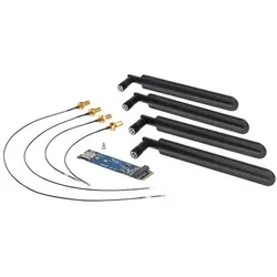 Shuttle WWN04 LTE (4G/5G) M.2 2280 Erweiterungkit inkl. Antennen für DS50U series and All In One PC X50V9 series