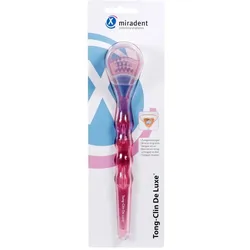 Miradent Zungenreiniger Tong-Clin de L.pink trans.