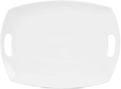 Fitz and Floyd Everyday White Handled Platter, 17 Inch - 17 Inch