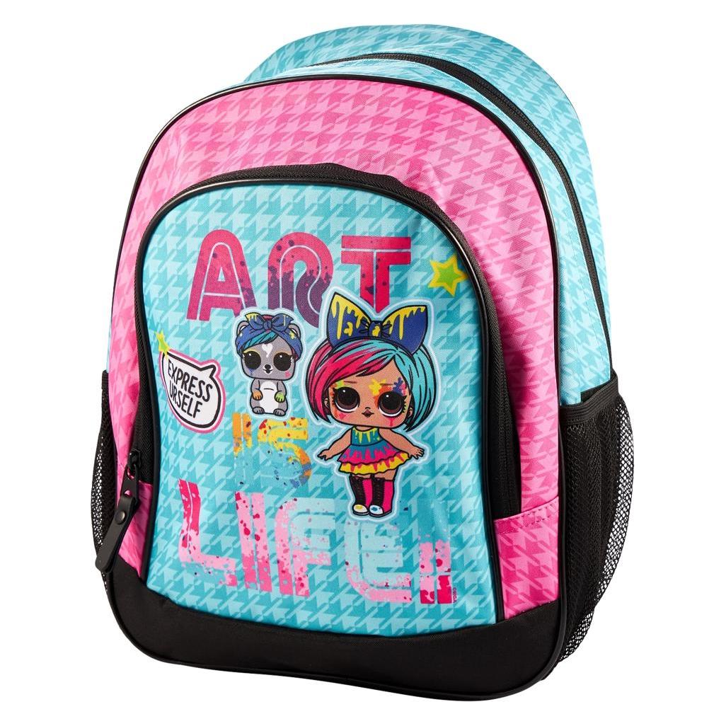 Euromic L.O.L. Surprise! Art is Life Medi Backpack with front zip pocket (10 liters) (080809240-B)