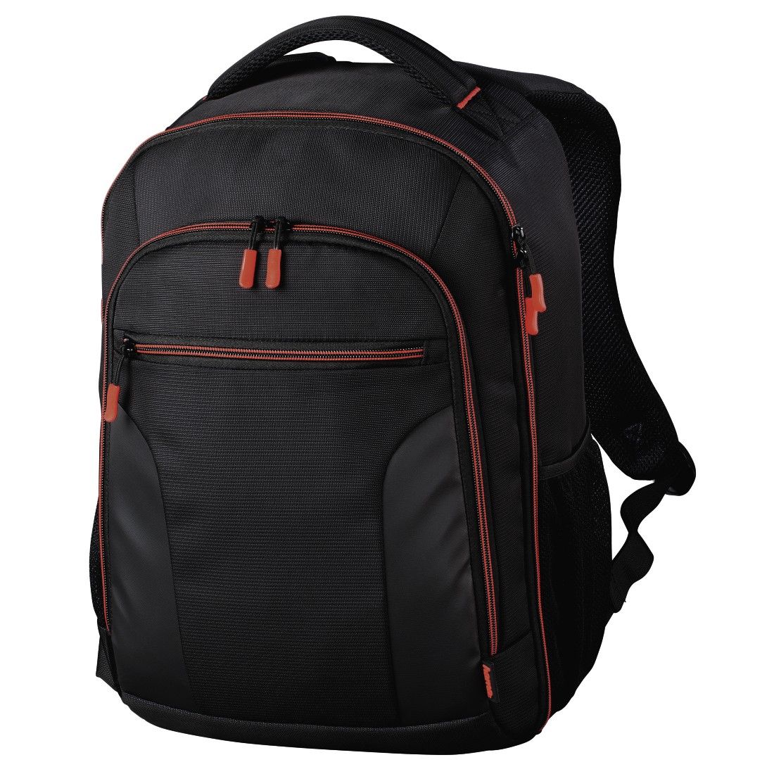 Hama 139855 Miami 190 Kamera-Rucksack für Jede Marke 270 x 120 x 340 mm (Schwarz, Rot) 00139855