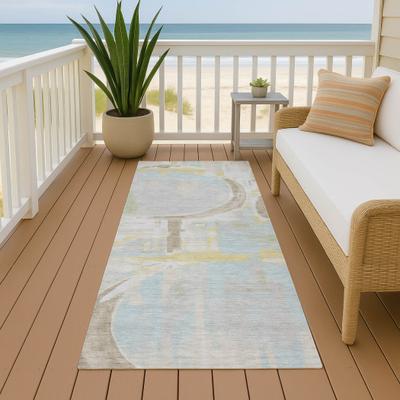 Addison Rugs Machine Washable Indoor/ Outdoor Modern Erie Chantille Rug
