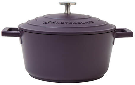 MasterClass Cast Aluminium 2.5L Casserole Dish Purple