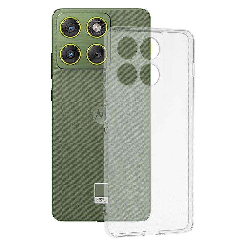 Techsuit - Clear Silicone - Motorola Edge 70 - Transparent (Motorola Edge 70) (64798214)