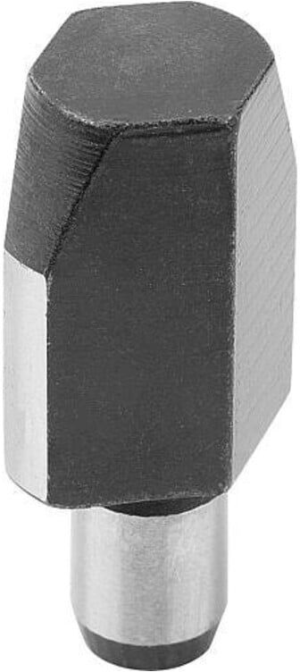 KIPP Aufnahmebolzen lange Ausführung DIN6321 Form C 25 x 25 x 1 (K0293.525)