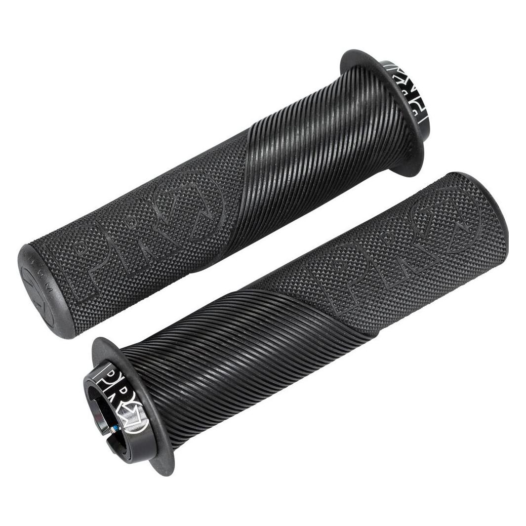 PRO Bike Gear Lenkergriff Trail Lock On Flansch 32mm / 132mm, Schwarz (PRGP0064)