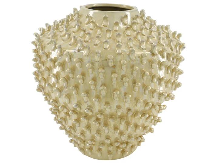 Vase Puffiso, Keramik, Perlmutt Decofinder