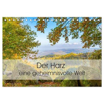 Der Harz - eine geheimnisvolle Welt (Tischkalender 2027 DIN A5 quer), CALVENDO Monatskalender