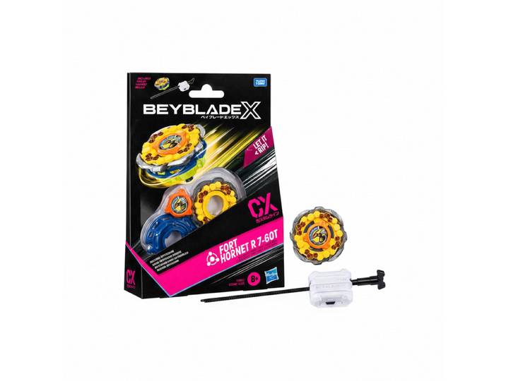 HASBRO Beyblade X CX Kit de Démarrage Fort Hornet R 7-60T Jouet