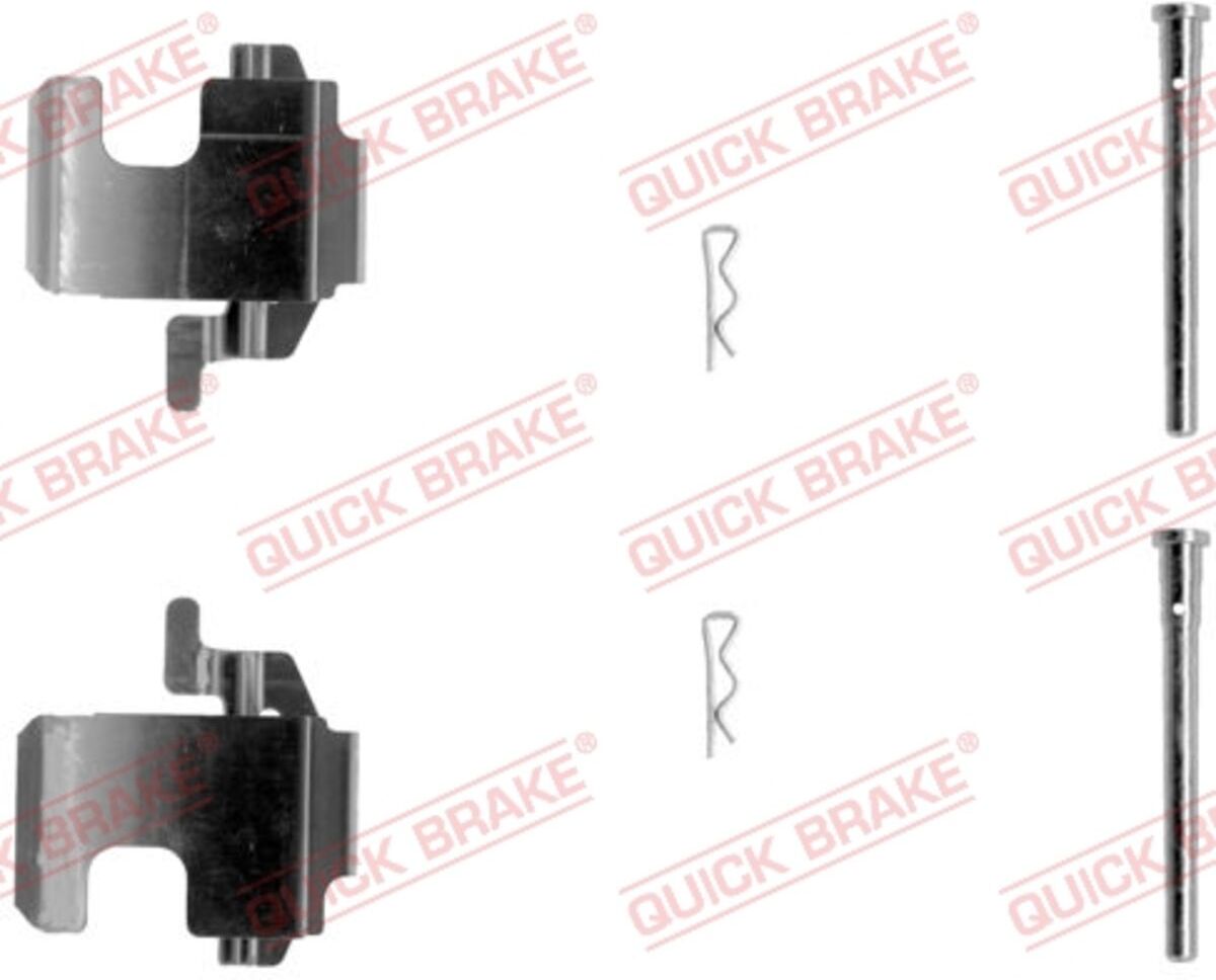 Zubehörsatz, Scheibenbremsbelag QUICK BRAKE 109-1273