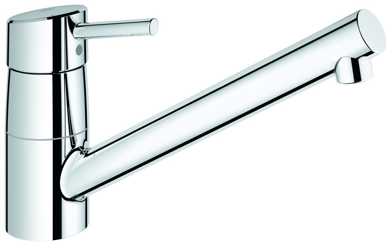 GROHE EH-SPT-Batterie Concetto 32659 flacher Auslauf chrom 32659001