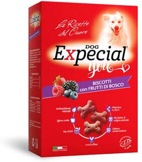 Expecial You Snack Dog Biscotti con Frutti di Bosco 300G