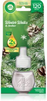 Air Wick Winter Walks&Amber recarga para difusor elétrico 19 ml. Winter Walks&Amber