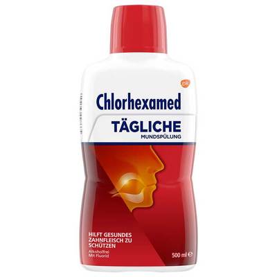 Haleon Germany GmbH CHLORHEXAMED tägliche Mundspülung 0,06% 500 ml 16393823