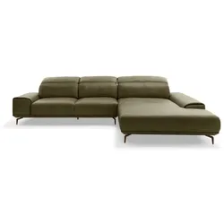 Musterring Ecksofa MR 2490 Leder Camouflage 342 x 207 cm