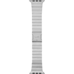 Laut LINKS 2.0 Armband 42/44/45/49mm (42 mm, 44 mm, 45 mm, 49 mm, 316L Edelstahl, Edelstahl), Uhrenarmband, Silber