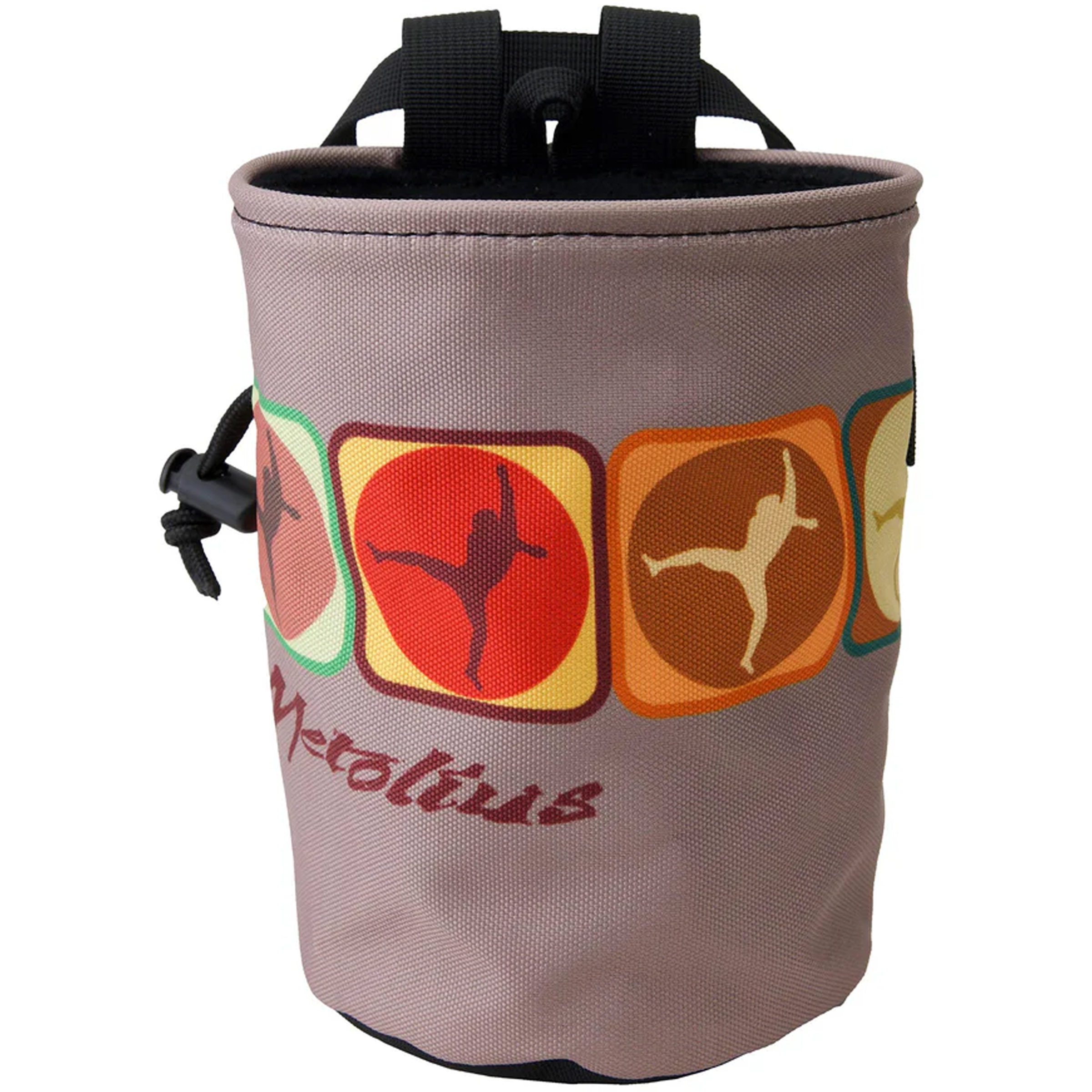 Metolius Logo Chalk Bag Chalkbags grau Bouldern | Sportklettern