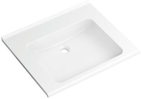 Hewi Mineralguß-Waschtisch 950.13.200 65x55cm, modular, weiß, ohne Armaturvorrichtung