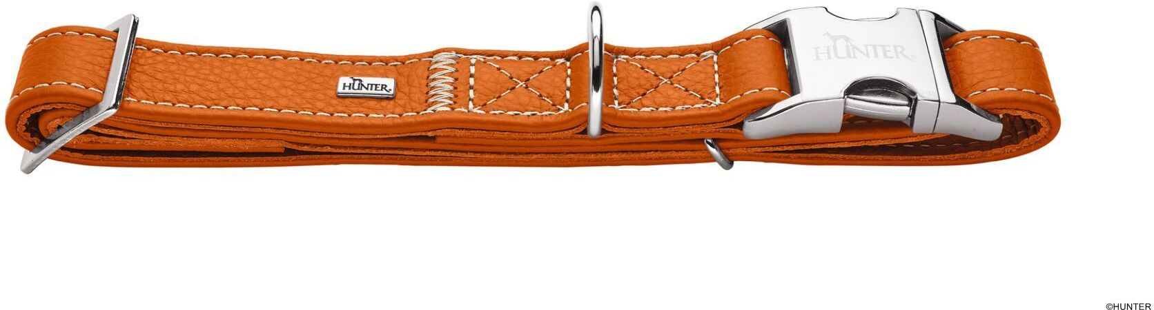 DOG SPORT HUNTER Halsung Cannes Alu-Strong M, orange
