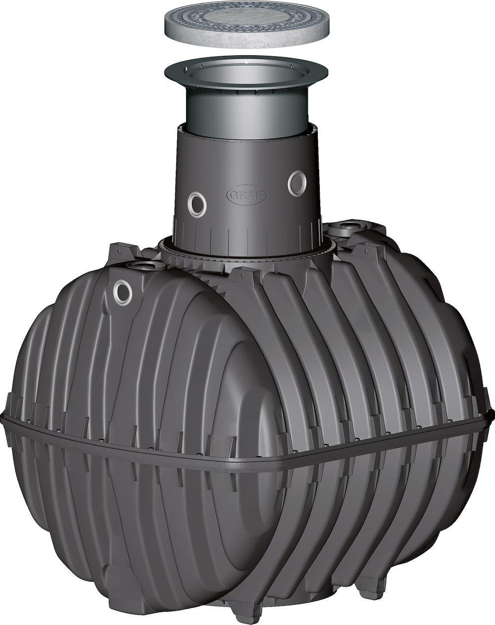 GRAFOTTOGMBH CARAT Klärbehälter 4800 L LKW-bef. Tankdom Maxi 16987058