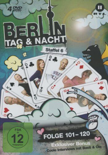 Berlin - Tag & Nacht - Staffel 6/Folge 101-120 [4 DVDs] - Preis vom 13.10.2026 19:28:25 h