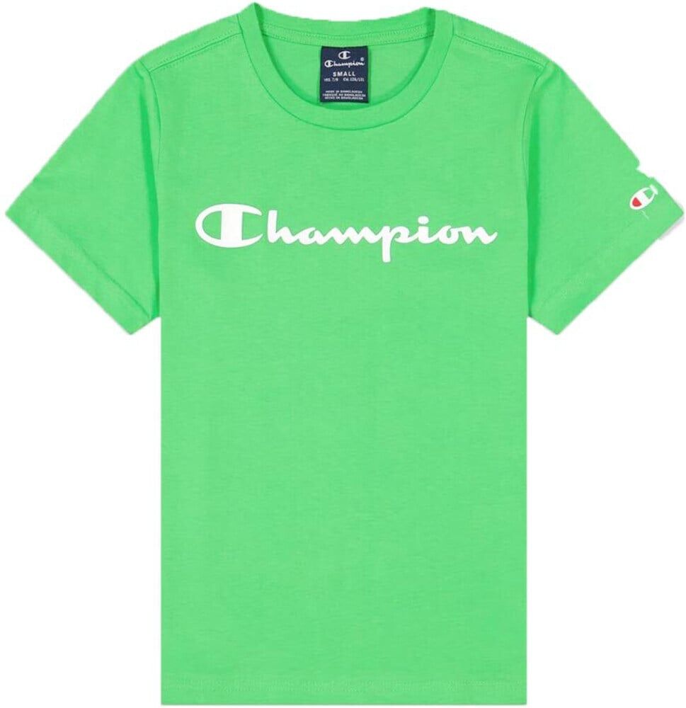 Champion flex camiseta manga corta niño Verde (L)