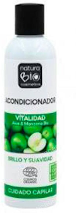 Naturabio cosmetics acondicionador vitalidad aloe-manzana bio 250 ml