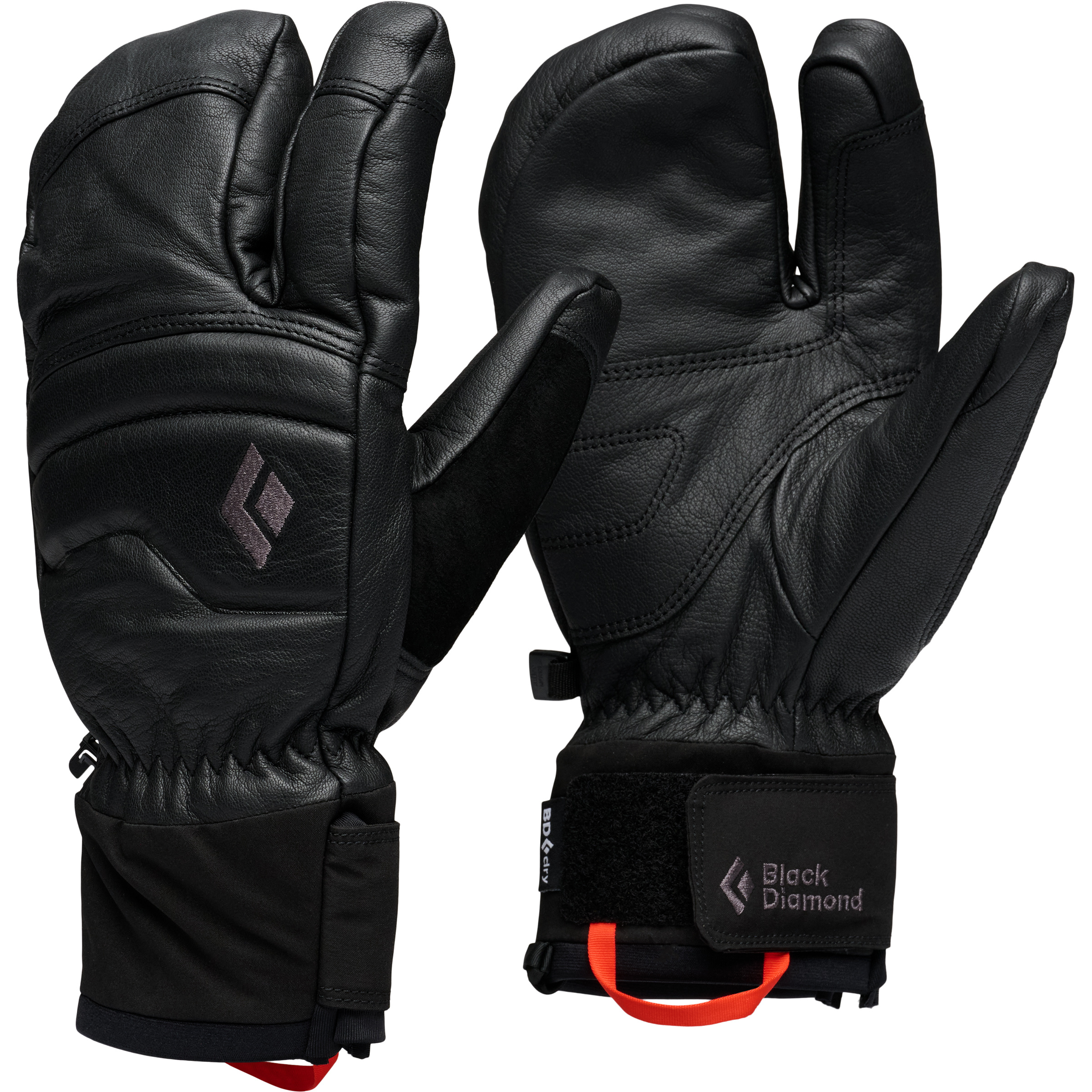 Black Diamond Spark Finger Skihandschuhe schwarz Größe XL Trekking Winddicht Primaloft