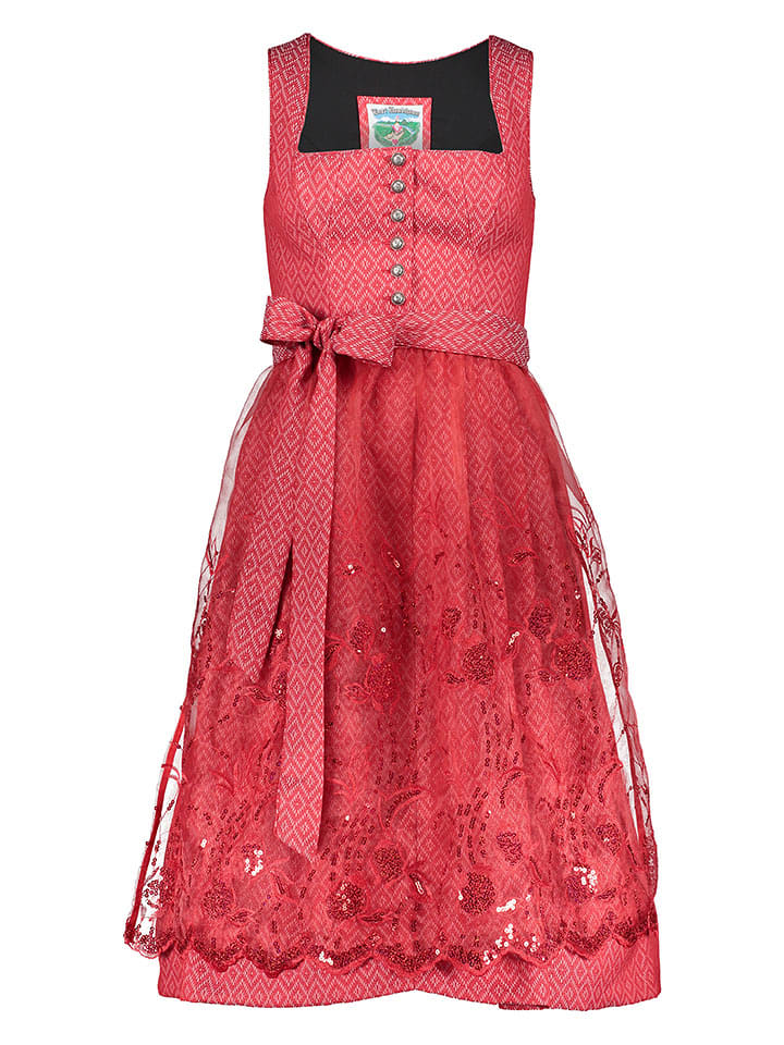 Turi Landhaus Dirndl in Rot - 40