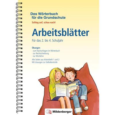 Das Wörterbuch für die Grundschule – Arbeitsblätter, Klasse 2 – 4, Gebundene Ausgabe von Edmund Wetter,Ute Wetter, Mildenberger Verlag GmbH,